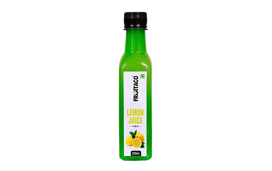 Fruitaco Lemon Juice    Plastic Bottle  250 millilitre